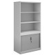 Systems Combination Bookcase With Horizontal Tambour